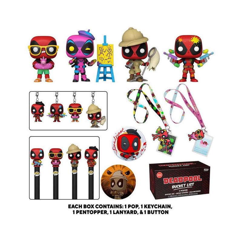 MYSTERY BOX DEADPOOL / DEADPOOL / FIGURINE FUNKO POP