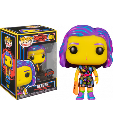 ELEVEN BLACKLIGHT / STRANGER THINGS / FIGURINE FUNKO POP / EXCLUSIVE SPECIAL EDITION