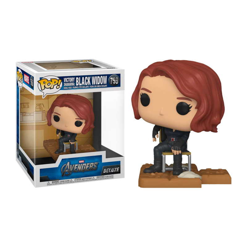 AVENGERS ASSEMBLE BLACK WIDOW / AVENGERS / FIGURINE FUNKO POP / EXCLUSIVE SPECIAL EDITION