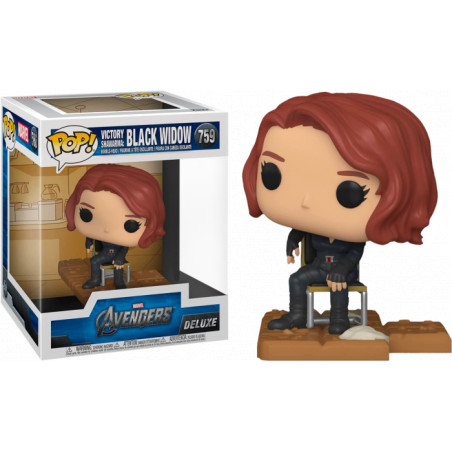 AVENGERS ASSEMBLE BLACK WIDOW / AVENGERS / FIGURINE FUNKO POP / EXCLUSIVE SPECIAL EDITION