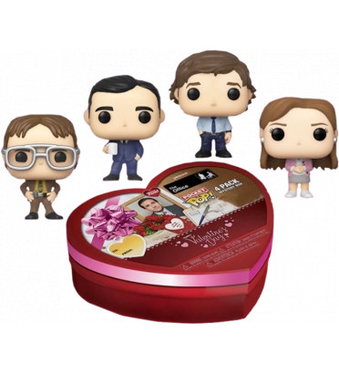 4 PACK MYSTERY BOX THE OFFICE / THE OFFICE / FUNKO POCKET POP