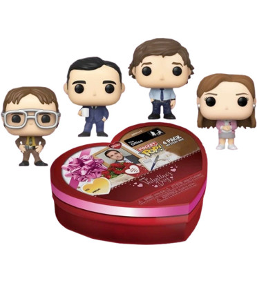 4 PACK MYSTERY BOX THE OFFICE / THE OFFICE / FUNKO POCKET POP 4 PACK MYSTERY BOX THE OFFICE / THE OFFICE / FUNKO POCKET POP