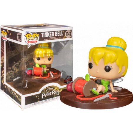 TINKER BELL WITH SPOOL / PETER PAN / FIGURINE FUNKO POP / EXCLUSIVE SPECIAL EDITION