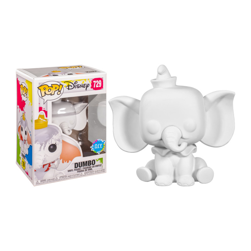 DUMBO WHITE DIY / DUMBO / FIGURINE FUNKO POP / EXCLUSIVE SPECIAL EDITION