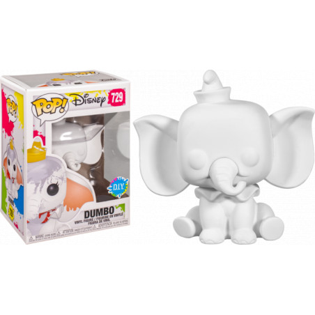 DUMBO WHITE DIY / DUMBO / FIGURINE FUNKO POP / EXCLUSIVE SPECIAL EDITION