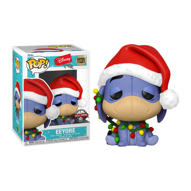 EEYORE HOLIDAY WITH LIGHTS / DISNEY / FIGURINE FUNKO POP / EXCLUSIVE SPECIAL EDITION