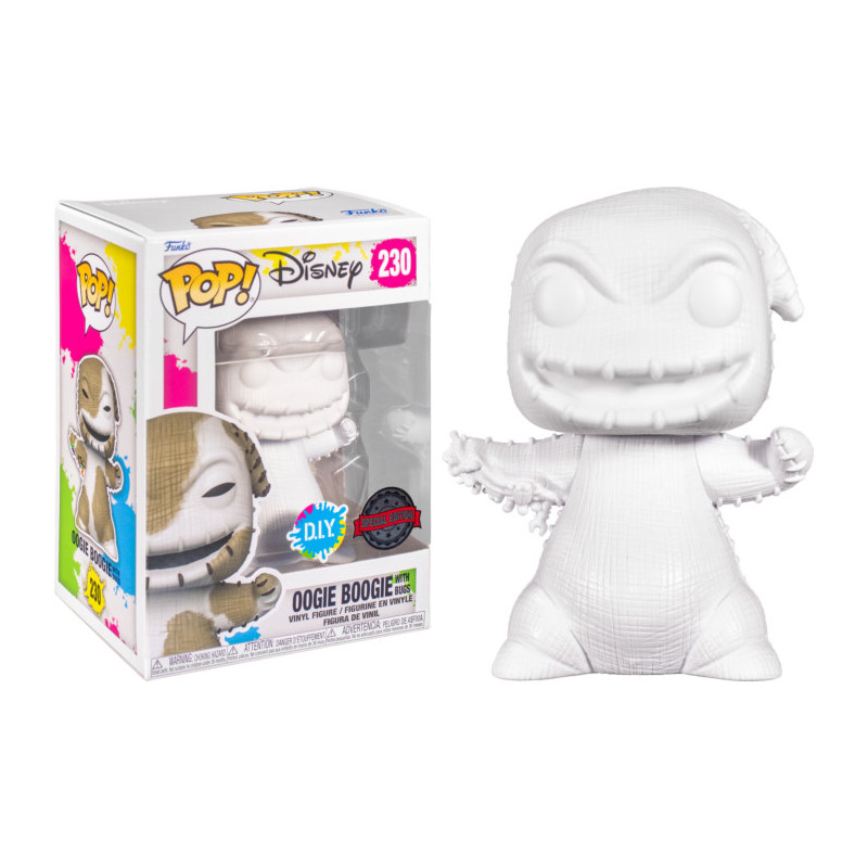OOGIE BOOGIE WITH BUGS WHITE DIY / LETRANGE NOEL DE MR JACK / FIGURINE FUNKO POP / EXCLUSIVE SPECIAL EDITION