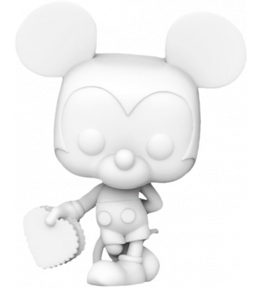 VALENTINE MICKEY MOUSE WHITE DIY / MICKEY MOUSE / FIGURINE FUNKO POP / EXCLUSIVE SPECIAL EDITION