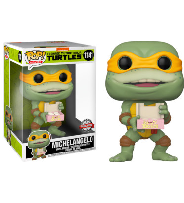 MICHELANGELO SUPER OVERSIZED / LES TORTUES NINJA / FIGURINE FUNKO POP / EXCLUSIVE SPECIAL EDITION