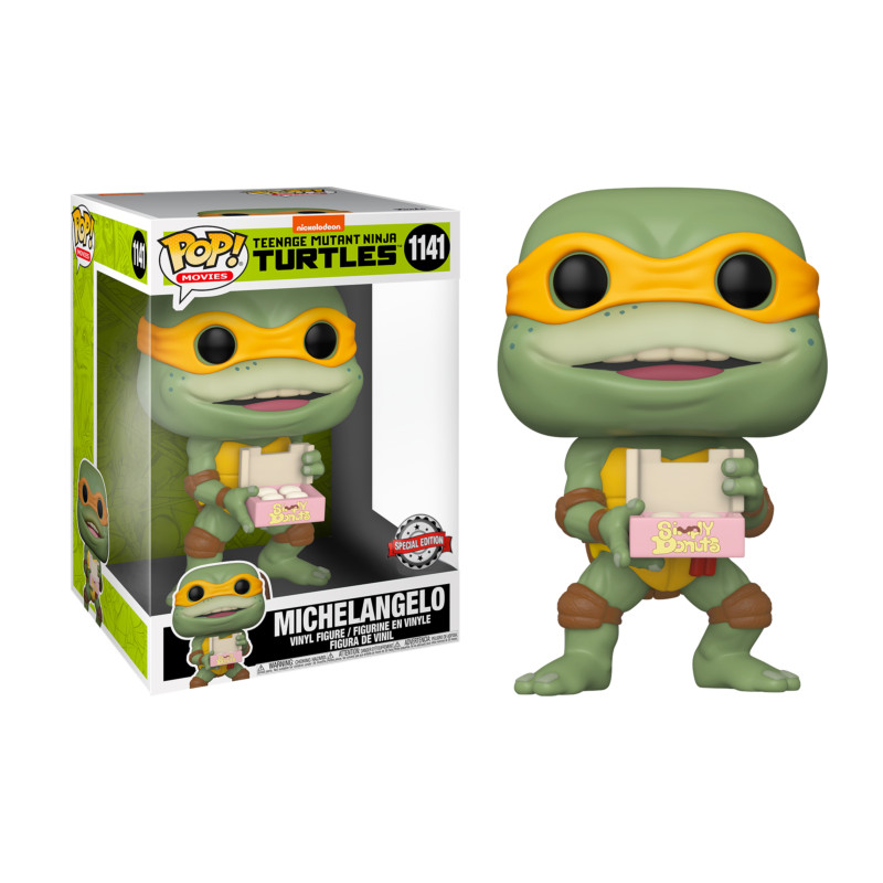 Figurine Michelangelo Super Oversized / Les Tortues Ninja / Funko Pop  Animation 1141 / Exclusive Special Edition