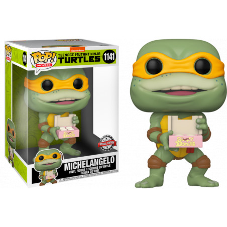 MICHELANGELO SUPER OVERSIZED / LES TORTUES NINJA / FIGURINE FUNKO POP / EXCLUSIVE SPECIAL EDITION