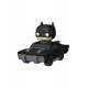 BATMAN IN BATMOBILE / THE BATMAN / FIGURINE FUNKO POP