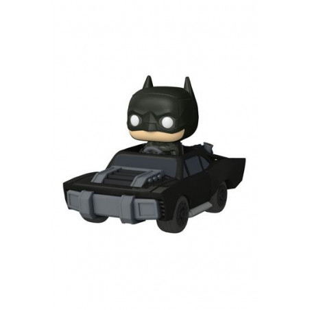 BATMAN IN BATMOBILE / THE BATMAN / FIGURINE FUNKO POP