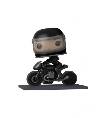 SELINA KYLE ON MOTORCYCLE / THE BATMAN / FIGURINE FUNKO POP