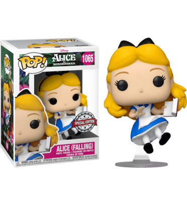 ALICE FALLING / ALICE AU PAYS DES MERVEILLES / FIGURINE FUNKO POP / EXCLUSIVE SPECIAL EDITION ALICE FALLING / ALICE AU PAYS DES MERVEILLES / FIGURINE FUNKO POP / EXCLUSIVE SPECIAL EDITION