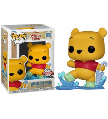 WINNIE THE POOH IN THE RAIN / WINNIE LOURSON / FIGURINE FUNKO POP / EXCLUSIVE SPECIAL EDITION