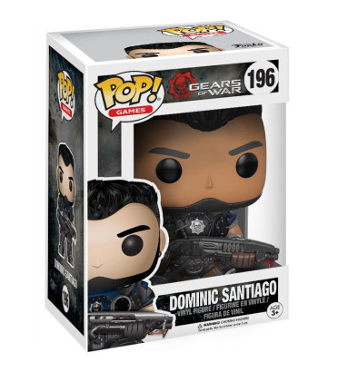 DOMINIC SANTIAGO / GEARS OF WAR / FIGURINE FUNKO POP DOMINIC SANTIAGO / GEARS OF WAR / FIGURINE FUNKO POP