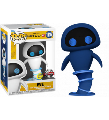 EVE FLYING/ WALL-E / FIGURINE FUNKO POP / EXCLUSIVE SPECIAL EDITION / GITD