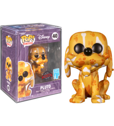 PLUTO ARTIST SERIES WITH POP PROTECTOR / MICKEY MOUSE / FIGURINE FUNKO POP / EXCLUSIVE SPECIAL EDITION PLUTO ARTIST SERIES WITH POP PROTECTOR / MICKEY MOUSE / FIGURINE FUNKO POP / EXCLUSIVE SPECIAL EDITION