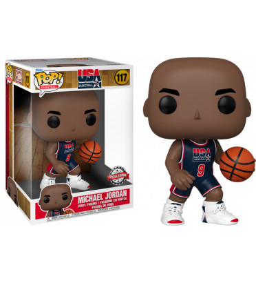 MICHAEL JORDAN TEAM USA SUPER OVERSIZED / USA BASKETBALL / FIGURINE FUNKO POP / EXCLUSIVE SPECIAL EDITION