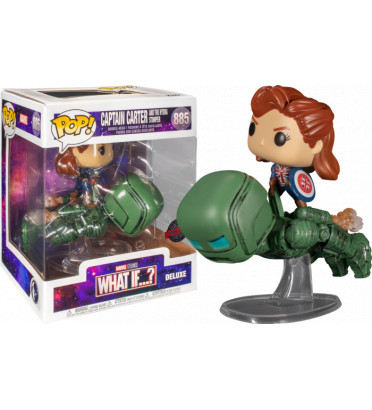 CAPTAIN CARTER AND THE HYDRA STOMPER / MARVEL WHAT IF / FIGURINE FUNKO POP / EXCLUSIVE SPECIAL EDITION