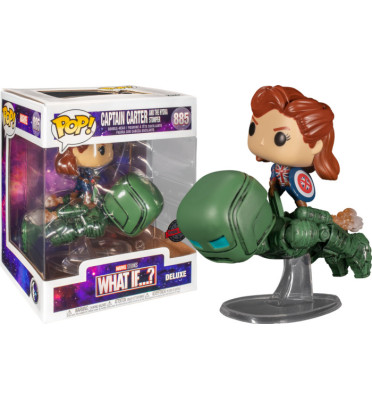 CAPTAIN CARTER AND THE HYDRA STOMPER / MARVEL WHAT IF / FIGURINE FUNKO POP / EXCLUSIVE SPECIAL EDITION CAPTAIN CARTER AND THE HYDRA STOMPER / MARVEL WHAT IF / FIGURINE FUNKO POP / EXCLUSIVE SPECIAL EDITION