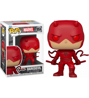 DAREDEVIL WITH BATONS / DAREDEVIL / FIGURINE FUNKO POP / EXCLUSIVE SPECIAL EDITION