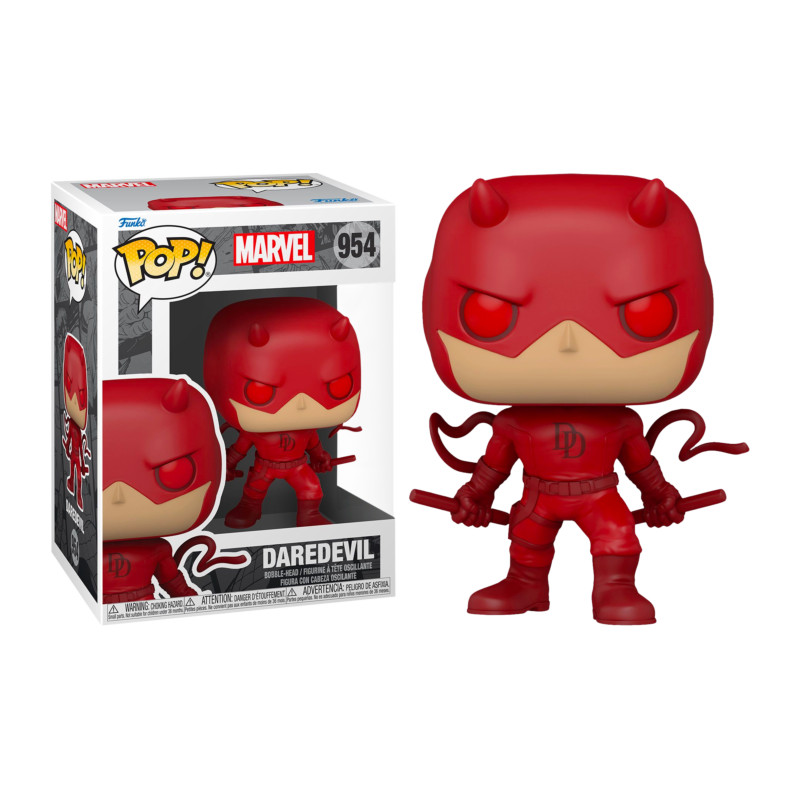 DAREDEVIL WITH BATONS / DAREDEVIL / FIGURINE FUNKO POP / EXCLUSIVE SPECIAL EDITION