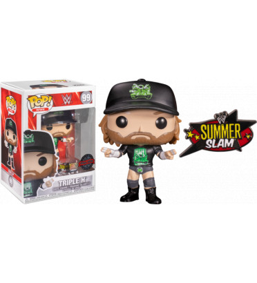 TRIPLE H IN D-GENERATION WITH PIN / WWE / FIGURINE FUNKO POP / EXCLUSIVE SPECIAL EDITION