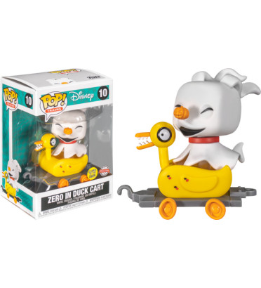ZERO IN DUCK CART / L'ETRANGE NOEL DE MR JACK / FIGURINE FUNKO POP / EXCLUSIVE SPECIAL EDITION / GITD ZERO IN DUCK CART / L'ETRANGE NOEL DE MR JACK / FIGURINE FUNKO POP / EXCLUSIVE SPECIAL EDITION / GITD