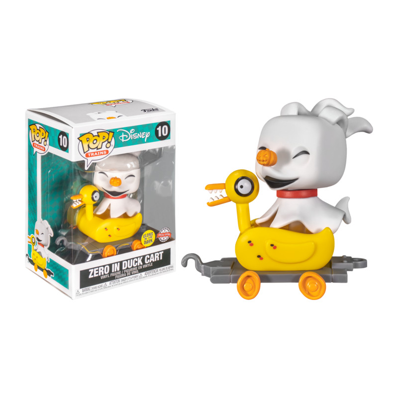 ZERO IN DUCK CART / L'ETRANGE NOEL DE MR JACK / FIGURINE FUNKO POP / EXCLUSIVE SPECIAL EDITION / GITD