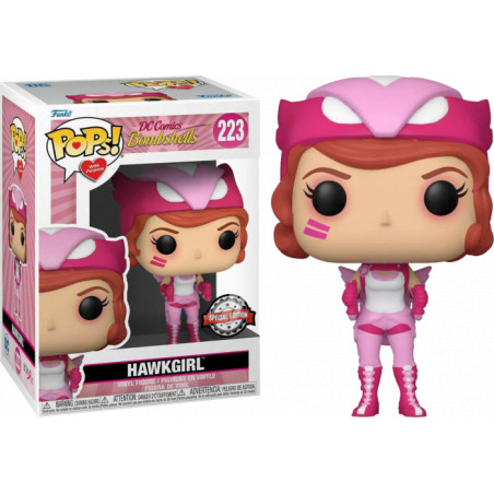 HAWKGIRL OCTOBRE ROSE / BOMBSHELL / FIGURINE FUNKO POP / EXCLUSIVE SPECIAL EDITION