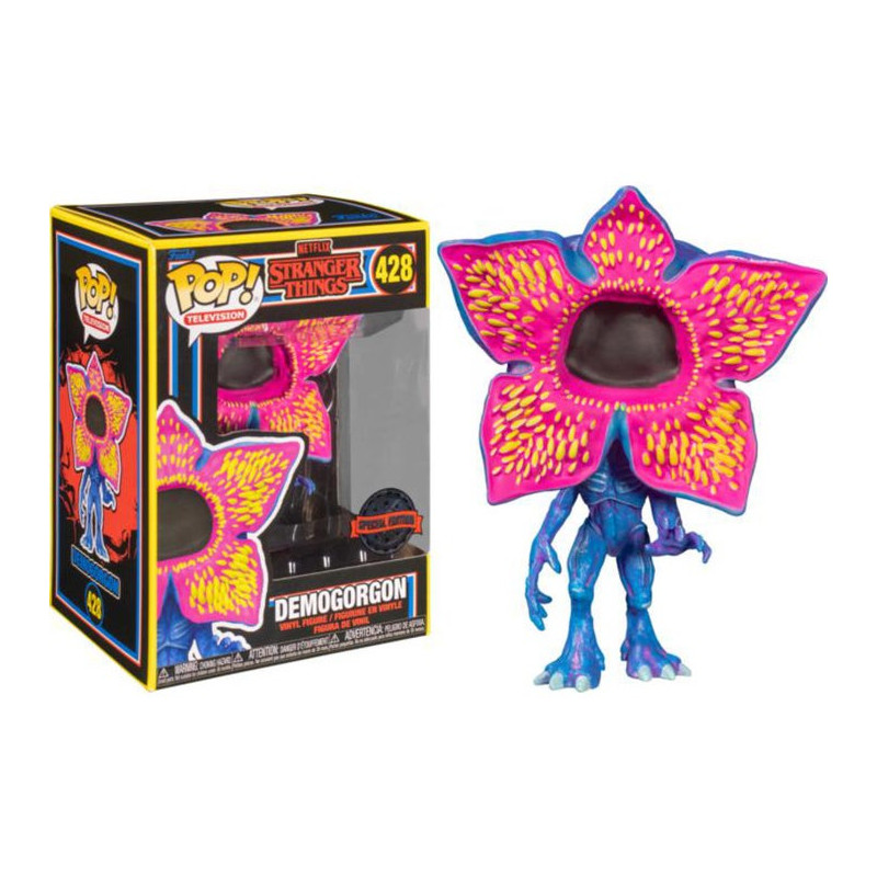 DEMOGORGON BLACKLIGHT / STRANGER THINGS / FIGURINE FUNKO POP / EXCLUSIVE SPECIAL EDITION