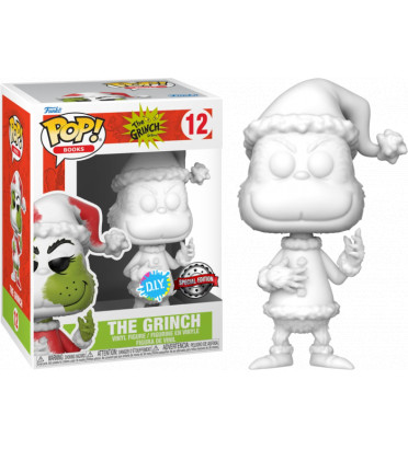 THE GRINCH WHITE DIY / THE GRINCH / FIGURINE FUNKO POP / EXCLUSIVE SPECIAL EDITION