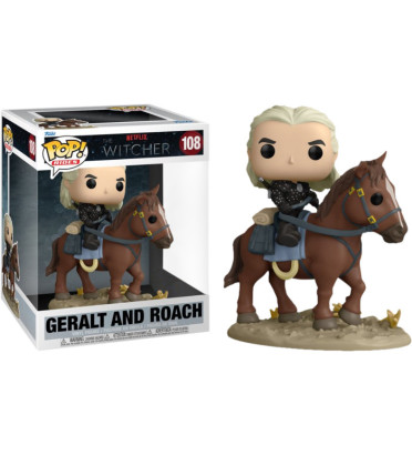 GERALT AND ROACH / THE WITCHER / FIGURINE FUNKO POP / EXCLUSIVE SPECIAL EDITION GERALT AND ROACH / THE WITCHER / FIGURINE FUNKO POP / EXCLUSIVE SPECIAL EDITION