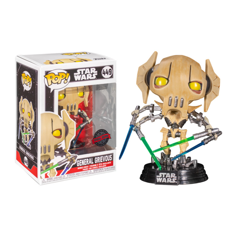 GENERAL GRIEVOUS / STAR WARS / FIGURINE FUNKO POP / EXCLUSIVE SPECIAL EDITION