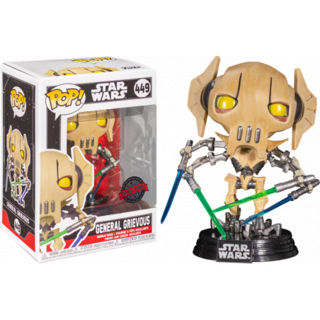 GENERAL GRIEVOUS / STAR WARS / FIGURINE FUNKO POP / EXCLUSIVE SPECIAL EDITION