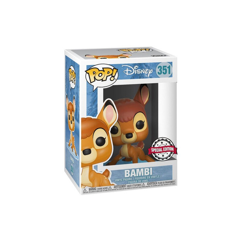 BAMBI SUR GLACE / BAMBI / FIGURINE FUNKO POP / EXCLUSIVE SPECIAL EDITION