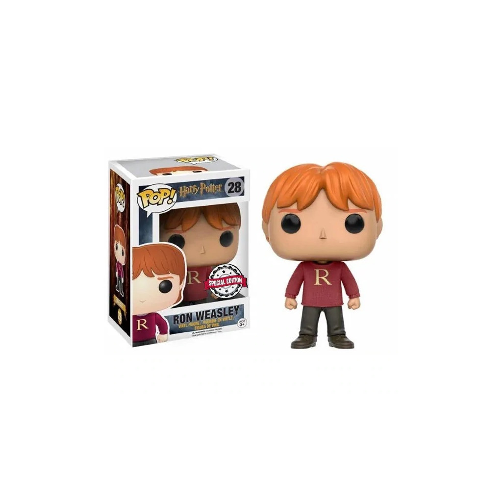 Figurine Ron With Sweater Harry Potter Funko Pop Movies 28