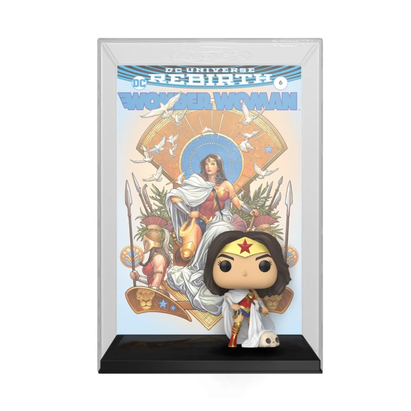 WONDER WOMAN REBIRTH ON THRONE / WONDER WOMAN / FIGURINE FUNKO POP