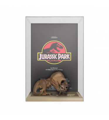 TYRANNOSAURUS REX ET VELOCIRAPTOR / JURASSIC PARK / FIGURINE FUNKO POP