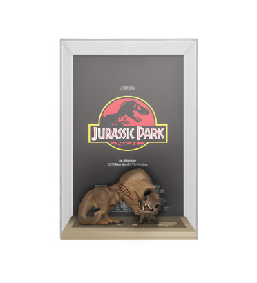 TYRANNOSAURUS REX ET VELOCIRAPTOR / JURASSIC PARK / FIGURINE FUNKO POP