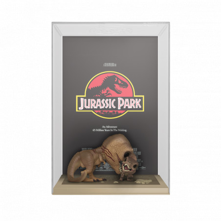 TYRANNOSAURUS REX ET VELOCIRAPTOR / JURASSIC PARK / FIGURINE FUNKO POP