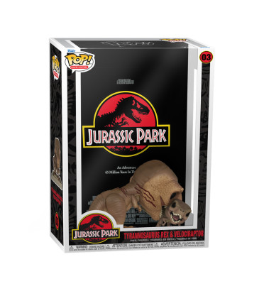 TYRANNOSAURUS REX ET VELOCIRAPTOR / JURASSIC PARK / FIGURINE FUNKO POP TYRANNOSAURUS REX ET VELOCIRAPTOR / JURASSIC PARK / FIGURINE FUNKO POP