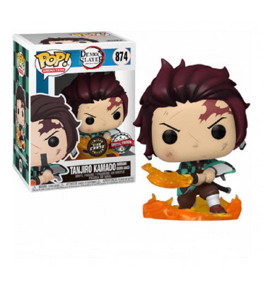 TANJIRO KAMADO HINOKAMI KAGURA DANCE / DEMON SLAYER / FIGURINE FUNKO POP / EXCLUSIVE SPECIAL EDITION / CHASE