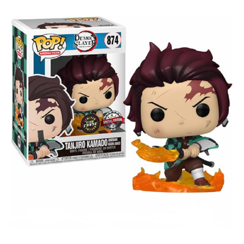 TANJIRO KAMADO HINOKAMI KAGURA DANCE / DEMON SLAYER / FIGURINE FUNKO POP / EXCLUSIVE SPECIAL EDITION / CHASE