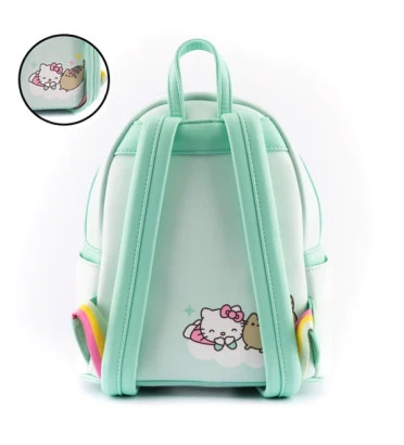 MINI SAC A DOS HELLO KITTY AND PUSHEEN BALLOONS AND RAINBOW / HELLO KITTY / LOUNGEFLY MINI SAC A DOS HELLO KITTY AND PUSHEEN BALLOONS AND RAINBOW / HELLO KITTY / LOUNGEFLY