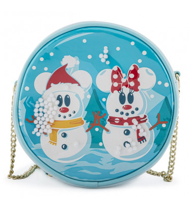 SAC A MAIN MINNIE MICKEY SNOW GLOBE / MICKEY MOUSE / LOUNGEFLY