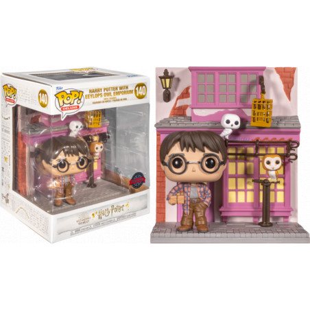 DIAGON ALLEY HARRY POTTER WITH EEYLOPS OWL EMPORIUM / HARRY POTTER / FIGURINE FUNKO POP / EXCLUSIVE SPECIAL EDITION