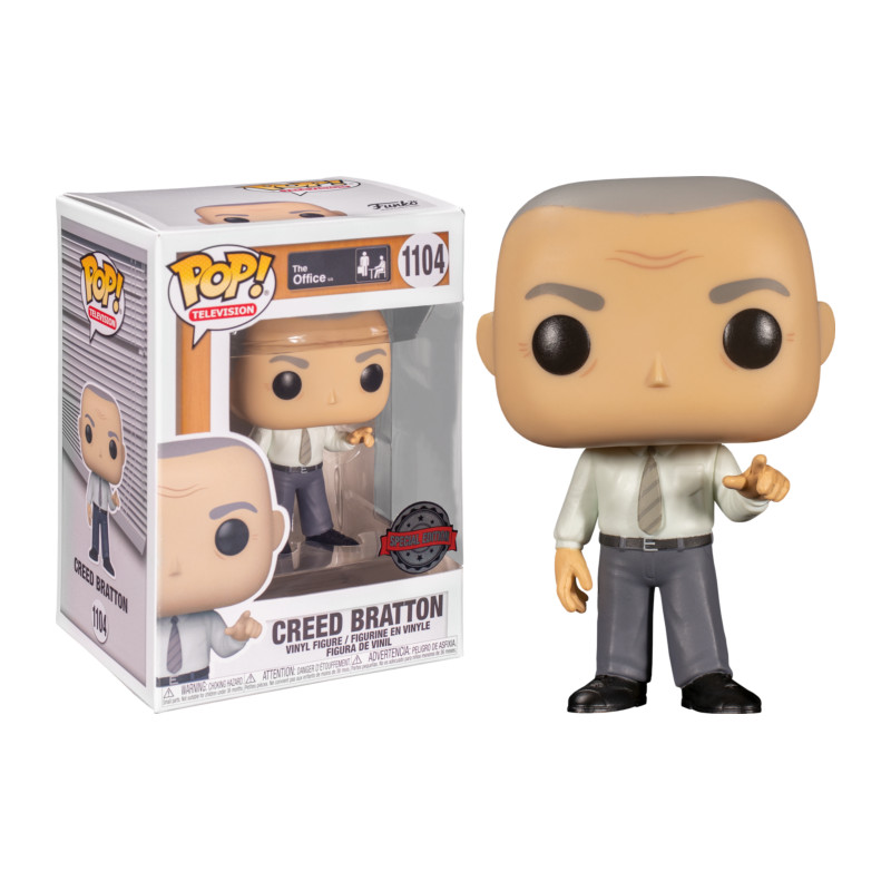 CREED BRATTON / THE OFFICE / FIGURINE FUNKO POP / EXCLUSIVE SPECIAL EDITION